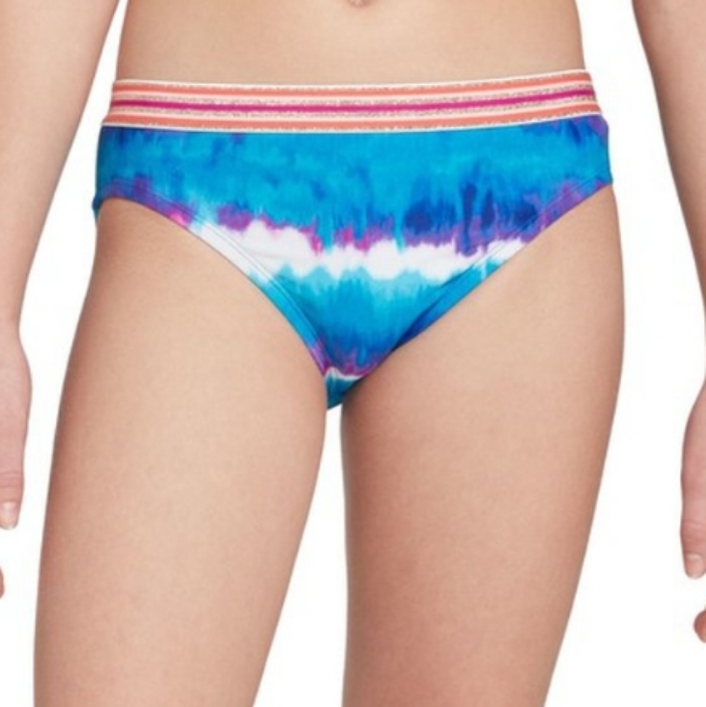 DSG Girl's Size XL Swim Bottoms Blue Dicks Sporting Goods Set The Bar